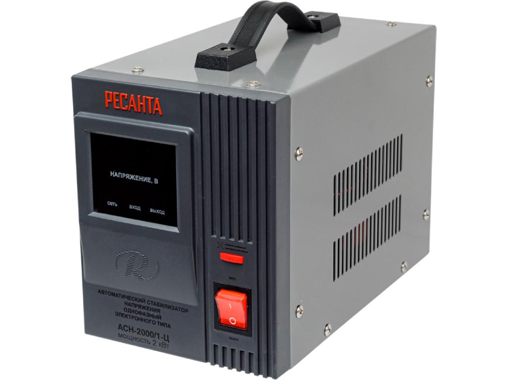 Стабилизатор напряжения Ресанта ACH-2000/1-ц (2000 Вт) 63/6/4