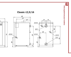 Котел газовый напольный Lemax Classic V - 25 кВт энергонезависимый, двухконтурный (145351) — фото 3