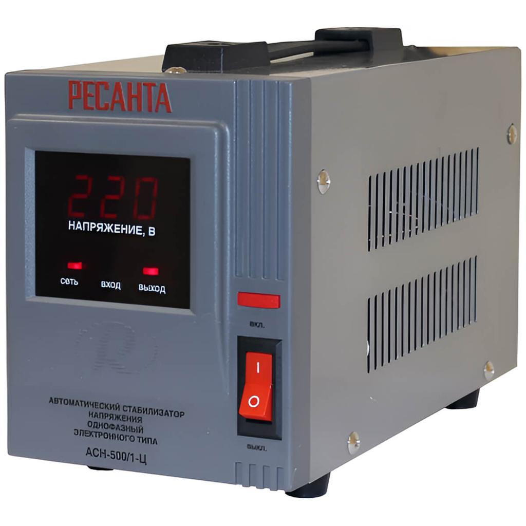 Стабилизатор напряжения Ресанта ACH-500/1-ц (500 Вт) 63/6/1
