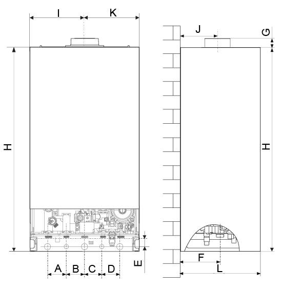 Котел газовый настенный двухконтурный Ariston ALTEAS XC 24 FF (3301670 Ariston) — фото 3