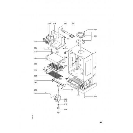 Котел газовый настенный Viessmann Vitopend 100 34 кВт (7571698 A1JB012, Viessmann)