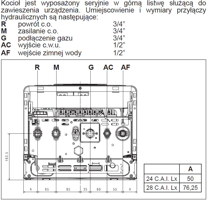 Котел газовый настенный Federica Bugatti 24 VARME одноконтурный, белый (G24B3 Federica Bugatti) — фото 2